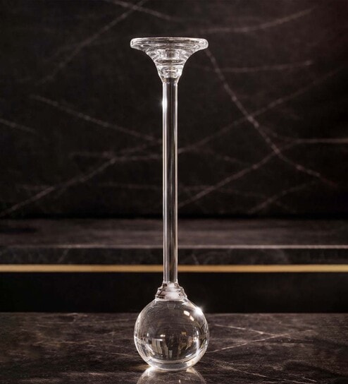 Crystal Celestial Orb Transparent Candle Stand