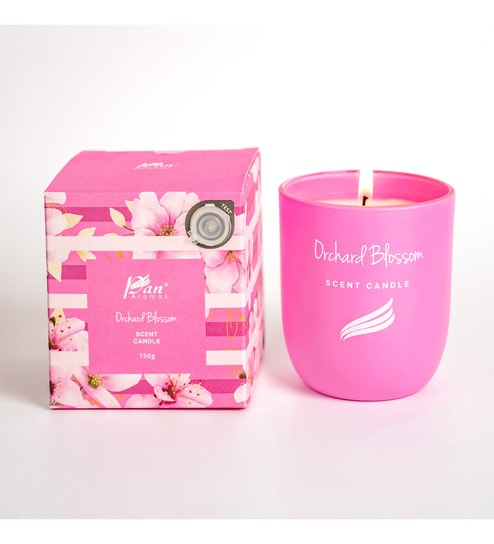 Crystal Collection Scented Candle (Orchard Blossom) - 150gms