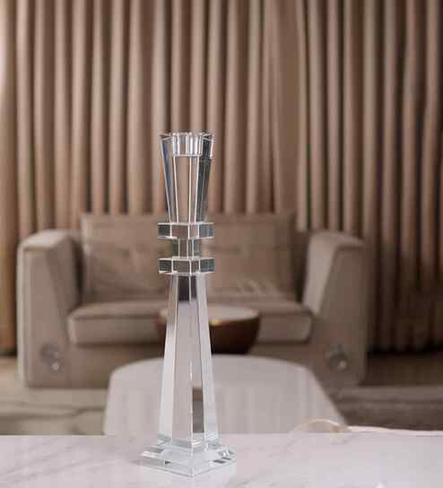 Crystal Torenn Transparent Candle Stand