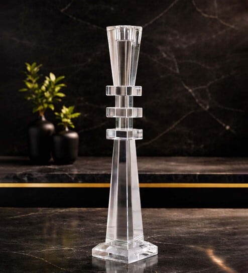 Crystal Torenn Transparent Candle Stand