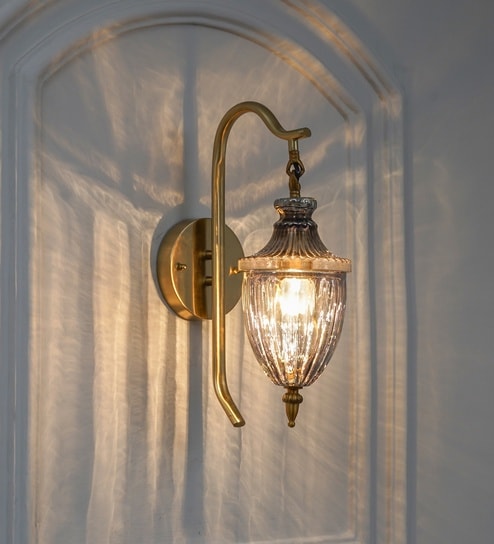 Crystorama Beautiful Textured Smoke Glass Hanging Wall Light