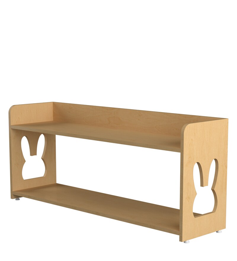 Buy Cream Kids Bookshelf in Natural Finish Online Kids Bookshelves