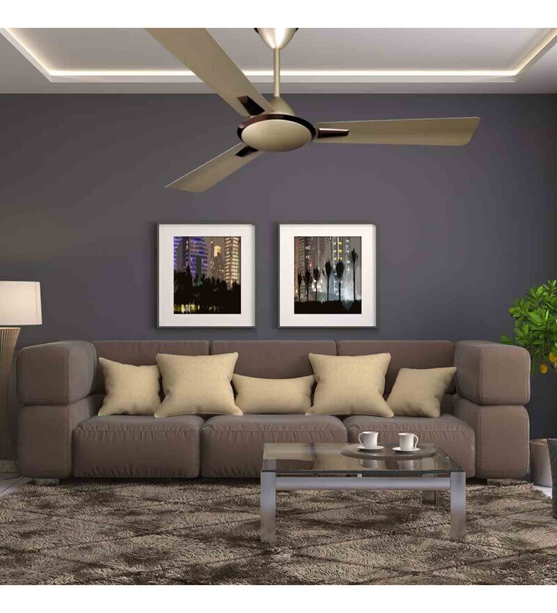 Buy Crompton Aura Prime Antidust 1200 Mm Ceiling Fan (Birken Effect
