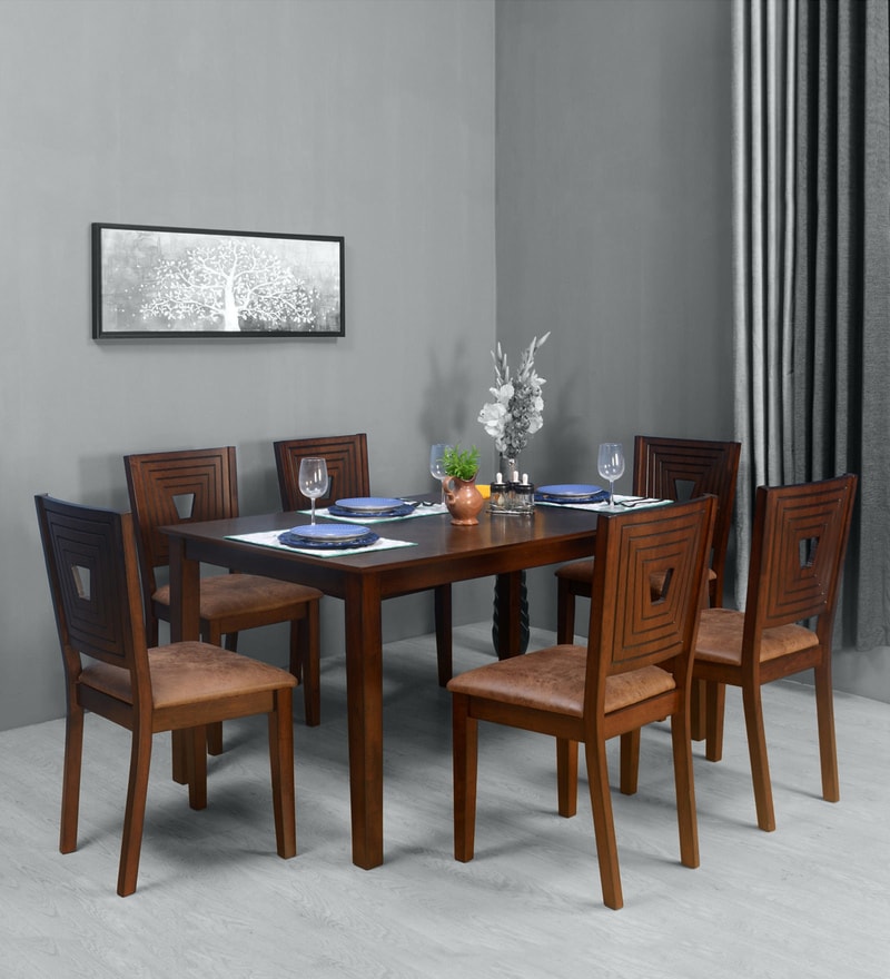 home crown 6 seater dining table