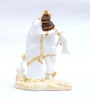 White Ceramic Radha Krishna Statue