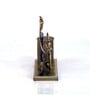 Metal Handpainted Decorative Musician Pen Stand Showpiece in Multicolor