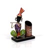 Metal Handpainted Decorative Musician Pen Stand Showpiece in Multicolor