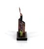 Metal Handpainted Decorative Musician Pen Stand Showpiece in Multicolor