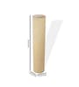 Craftter Off-white PVC Cylindrical Floor Lamp