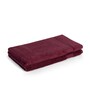 Cranberry Crush 100% Organic Cotton Solid 550 GSM Hand Towels Pack of 2