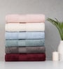 Cranberry Crush 100% Organic Cotton Solid 650 GSM Bath Towel (1 Pc)