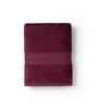 Cranberry Crush 100% Organic Cotton Solid 650 GSM Bath Towel Pack of 1
