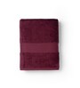 Cranberry Crush 100% Organic Cotton Solid 650 GSM Bath Towel Pack of 1