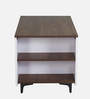 Crate Coffee Table In Brown & White Finish