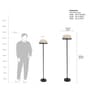 Crater Floor Lamp