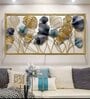 Craters Gold Metal Frame (50 X 24 Inches)
