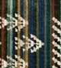 Multicolor Traditional Polyester 6 x 9 Feet Machine Made Carpet