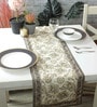 Cream 72x13 Polyester Table Runner