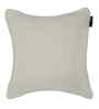 Cream Cotton Solid 16X16 Inches Cushion Covers (Pack of 2)