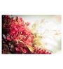 Floral In Cream Canvas Framed Art Print (33 x 21 Inches)