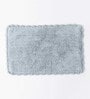 Grey Super Absorbent 100% Cotton & Quick Dry Bath Mat