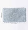 Grey Super Absorbent 100% Cotton & Quick Dry Bath Mat
