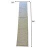 Trellis Cream 100% Cotton 18x96 Inches Embroidered Floral Bed Runner