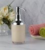 Cream 300 ml Acrylic Liquid Soap Dispenser 