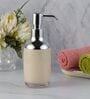 Cream 300 ml Acrylic Liquid Soap Dispenser 