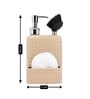 Cream 300 ml Ceramic Liquid Soap Dispenser 