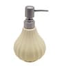 Cream 300 ml Ceramic Liquid Soap Dispenser 