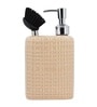 Cream 300 ml Ceramic Liquid Soap Dispenser 