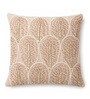 Cream Abstract Cotton Hand Crafted Cushion Covers