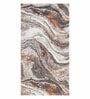 Cream Abstract Polypropylene 5 ft x 2.5 ft Machine Made Runner
