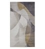 Cream Abstract Polypropylene 5 ft x 2.5 ft Machine Made Runner