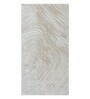 Cream Abstract Polypropylene 5 ft x 2.5 ft Machine Made Runner