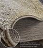 Cream Abstract Polypropylene 5 ft x 2.5 ft Machine Made Runner