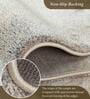 Cream Abstract Polypropylene 6 ft x 4 ft Machine Made Carpet