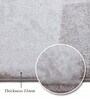 Cream Abstract Polypropylene 7 ft x 5 ft Machine Made Carpet