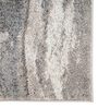 Cream Abstract Wool 6 ft x 9 ft Machine Made Carpet