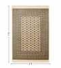 Cream and Beige Persian 2x7 Feet Machine Made Runner