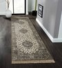 Cream and Beige Persian 2x7 Feet Machine Made Runner