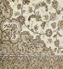Cream and Beige Persian 3x5 Feet Machine Made Carpet