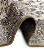 Cream and Beige Persian 4x6 Feet Machine Made Carpet