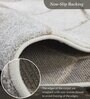 Cream and Brown Geometrical Polypropylene 5 ft x 2.5 ft Machine Made Runner
