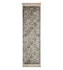 Cream and Brown Persian 2x3 Feet Machine Made Runner