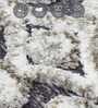 Cream and Grey Persian 4x6 Feet Machine Made Carpet