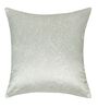 Cream and Grey Polyester Ethnic 16x16 inches Cushion Cover Set of 5