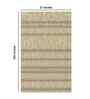 Cream and Grey Striped Textured Wallpaper with Airport Directional Signs