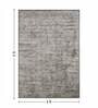 Cream and Olive Persian 3x5 Feet Machine Made Carpet